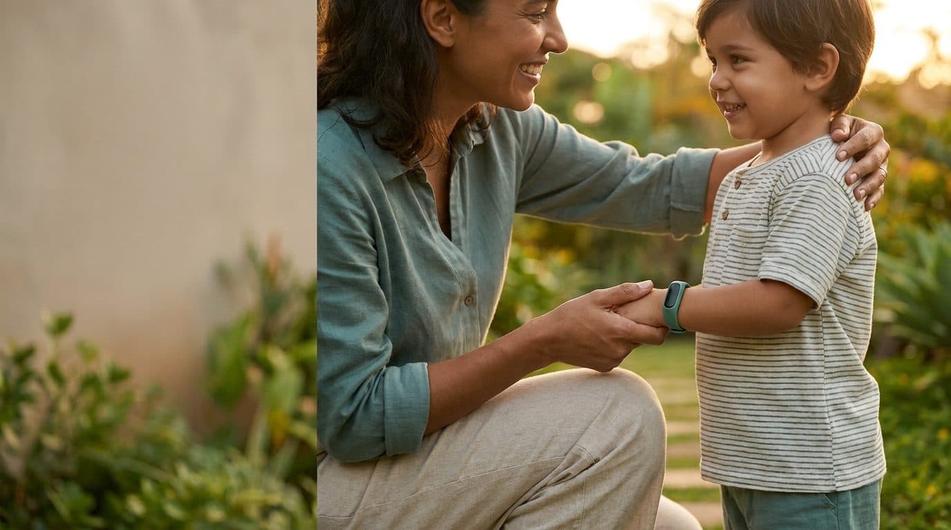 Como explicar para o filho por que ele usa um localizador, sem assustar — Blog MedicMe