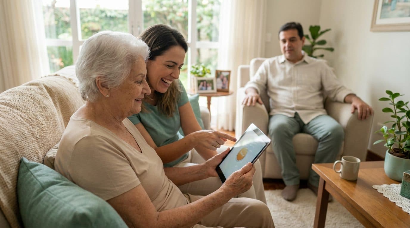 Tecnologia para idoso com pouca intimidade com aparelhos — Blog MedicMe