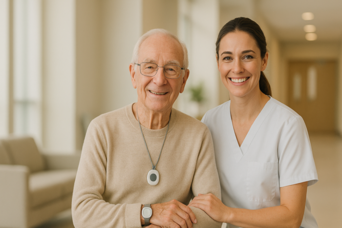 Dispositivo MedicMe em uso